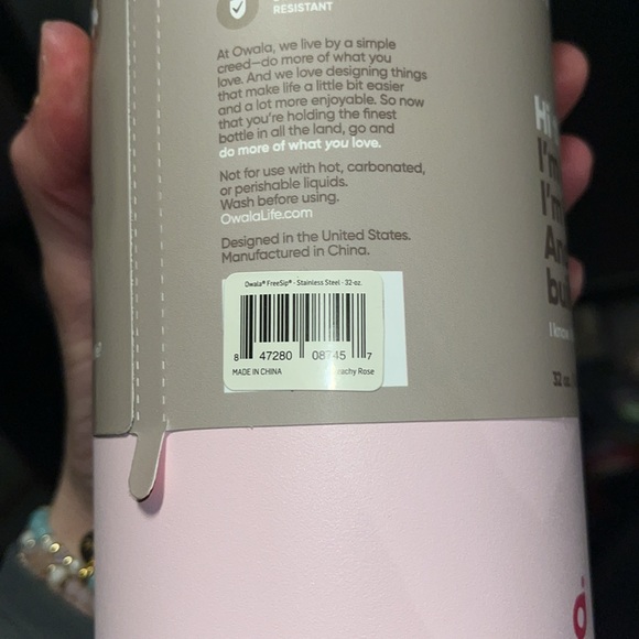 Limited edition Owala Peachy rose 🍑 - Picture 5 of 5